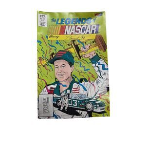 The Legends of NASCAR #13 Harry Gant Vortex Comics 1992 Vintage